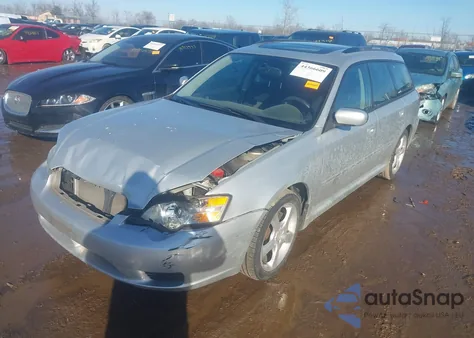 2006 Subaru Legacy 2.5I z USA, uszkodzony, nr VIN 4S3BP626466309873